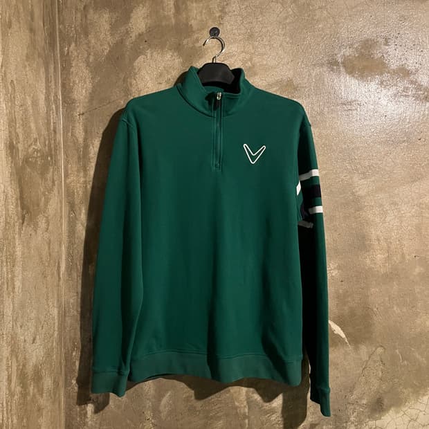 캘러웨이 반집업 긴팔