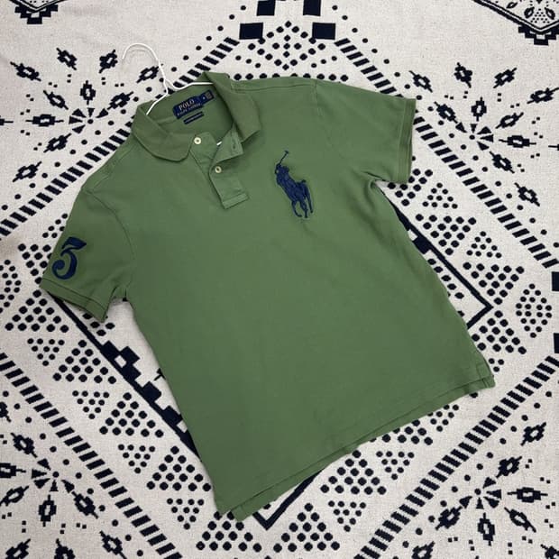 폴로 랄프로렌 커스텀 슬림핏 빅포니 반팔카라티 M P00094