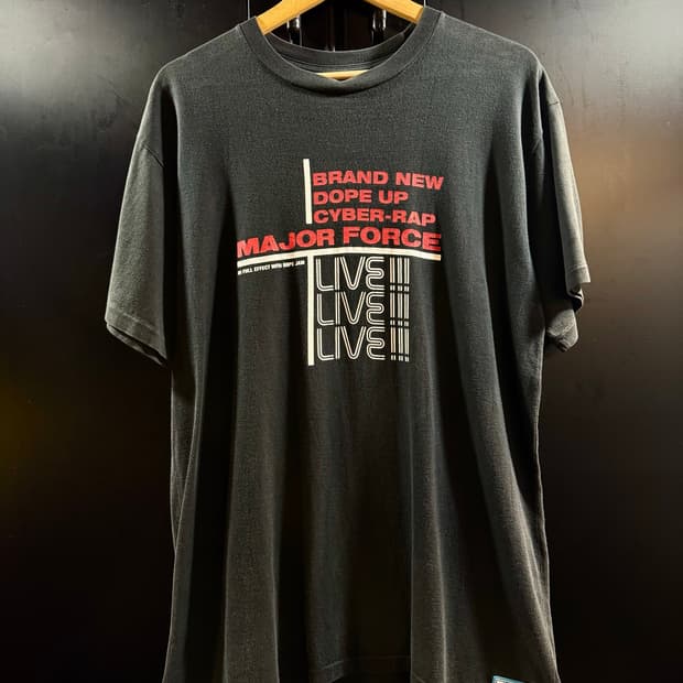 90s Major force “cyber rap” Live Tee