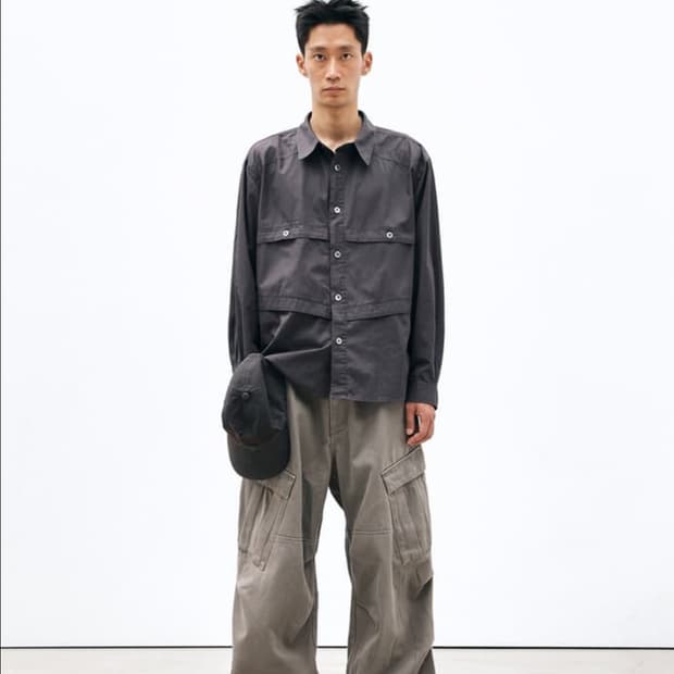 3) 해칭룸 밀팬츠 올리브