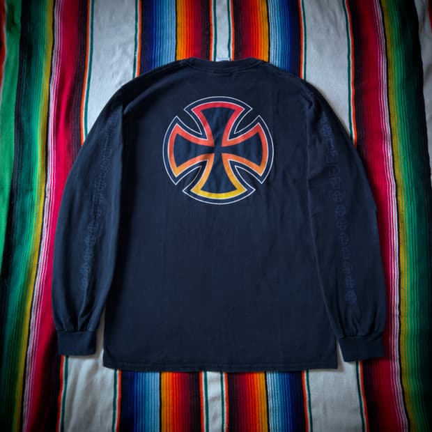00's Independent iron cross Longsleeve 
