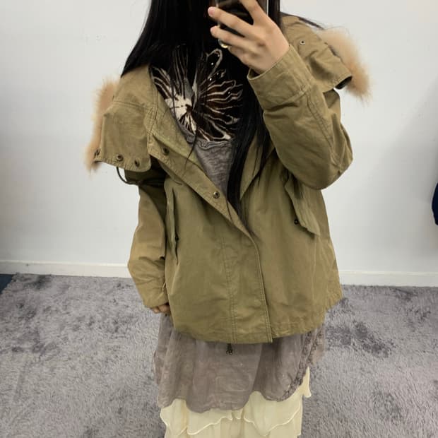 A.R.W 하이넥 야상