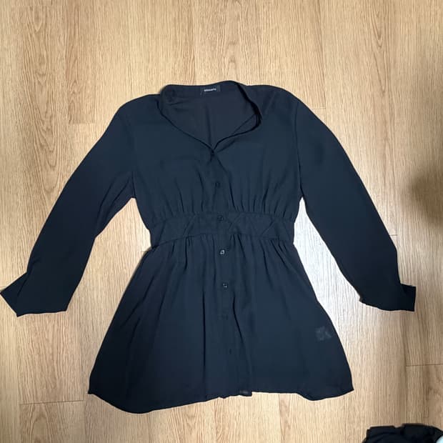 에고이스트 빈티지 블랙 원피스