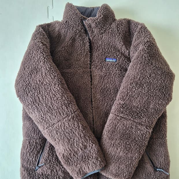 파타고니아 리버서블 사일런트 다운 자켓 