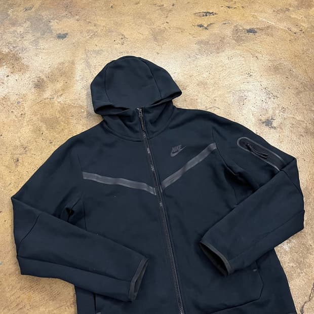 [ 정품/M ] 나이키 스우시 테크팩 후드집업 b16