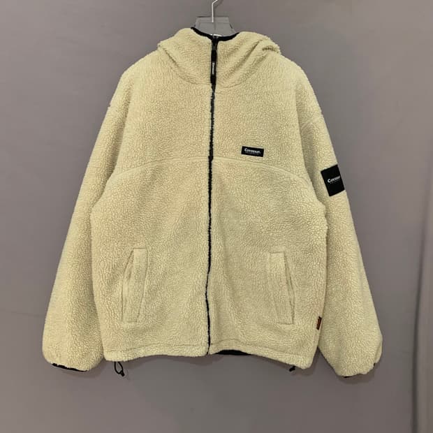 M 커버낫 리버시블 양면 후리스 플리스 후드 자켓