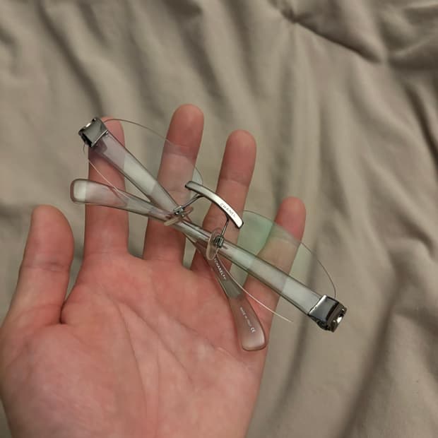 샤넬 무테안경 빈티지