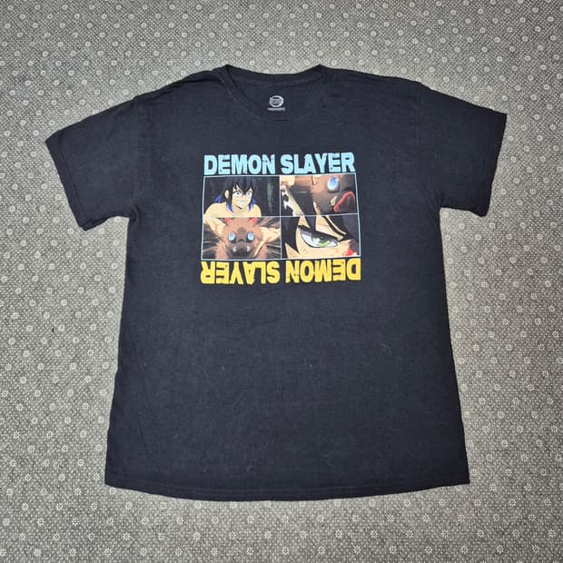 [L]귀멸의 칼날 오피셜 티셔츠  -227