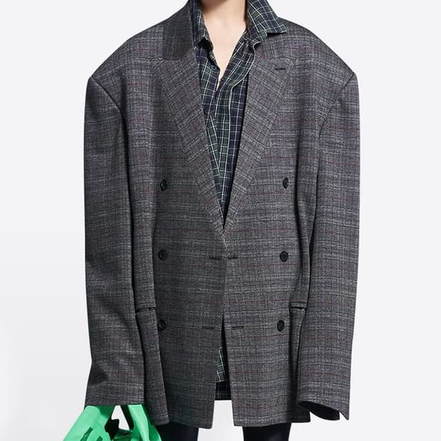 [2] 발렌시아가 엔지니어드 블레이저 그레이