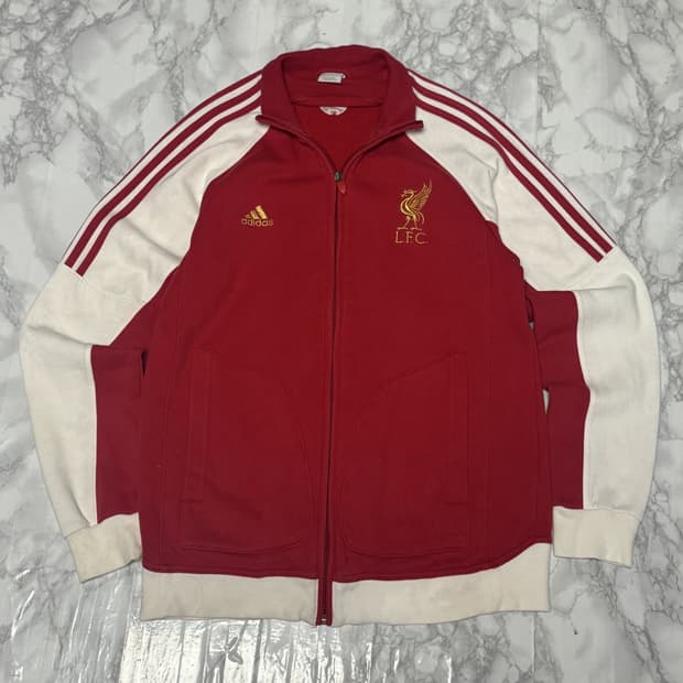 아디다스 리버풀 07-08 트레이닝 면 트레이닝 져지 자켓