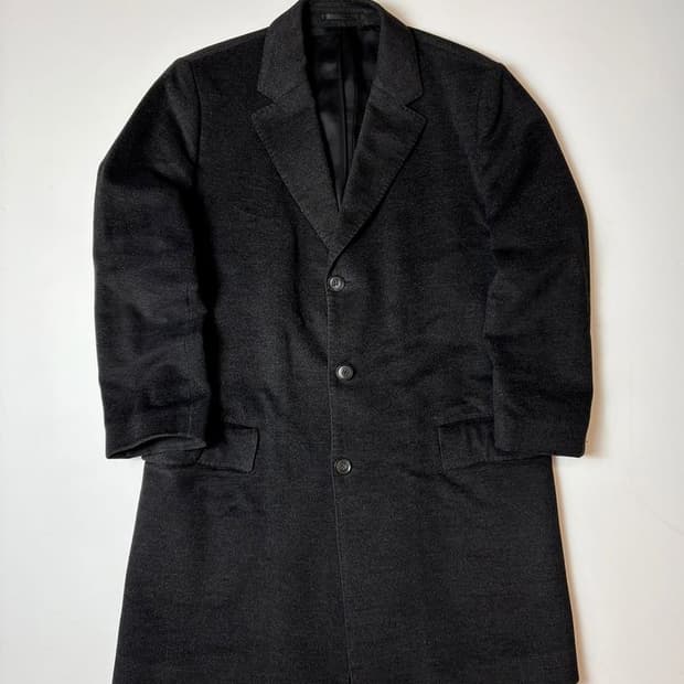 휴고보스 x 콜롬보 00's 버진 울 롱 코트 PN8275