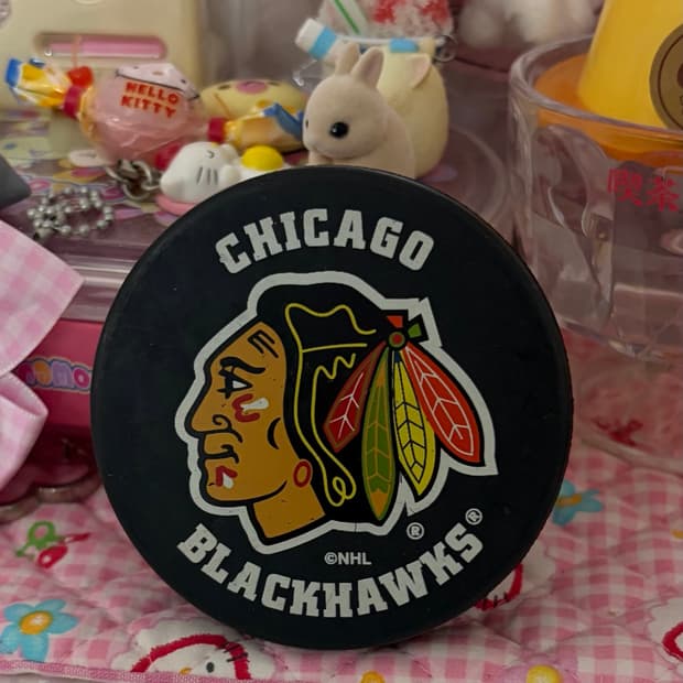 시카고 블랙호크스 NHL 아이스하키 퍽 하키 볼 공
