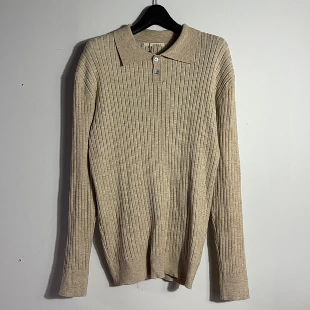 오션 골지 카라 니트 (무료배송)