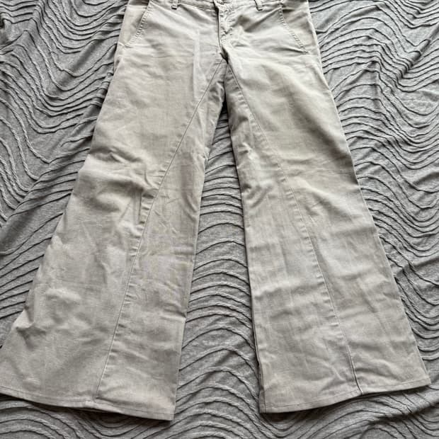 “L.G.B” 00s archive flare pants