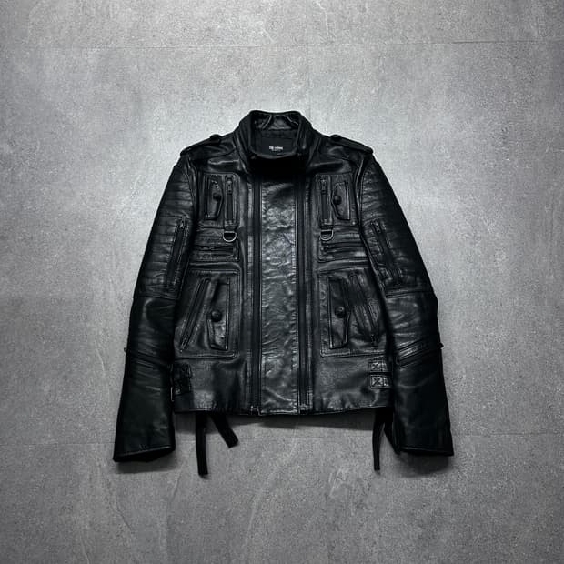 206 옴므 멀티 포켓 램스킨 자켓