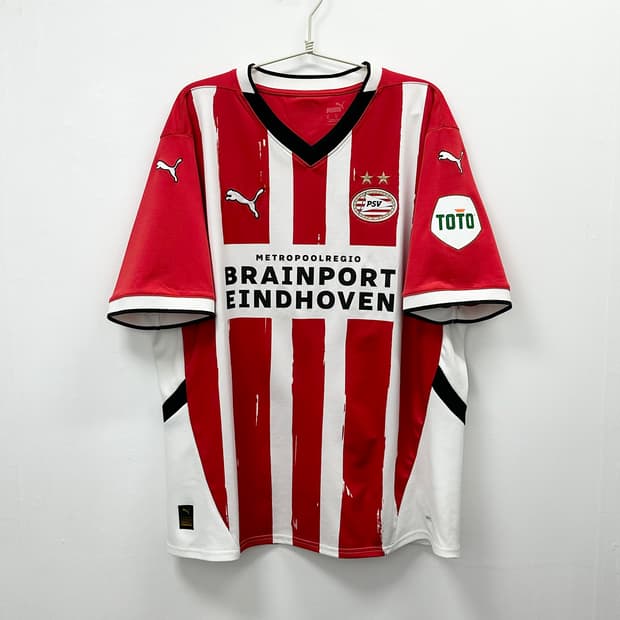 푸마 PSV 아인트호벤 23-24 홈 노마킹 유니폼 XL