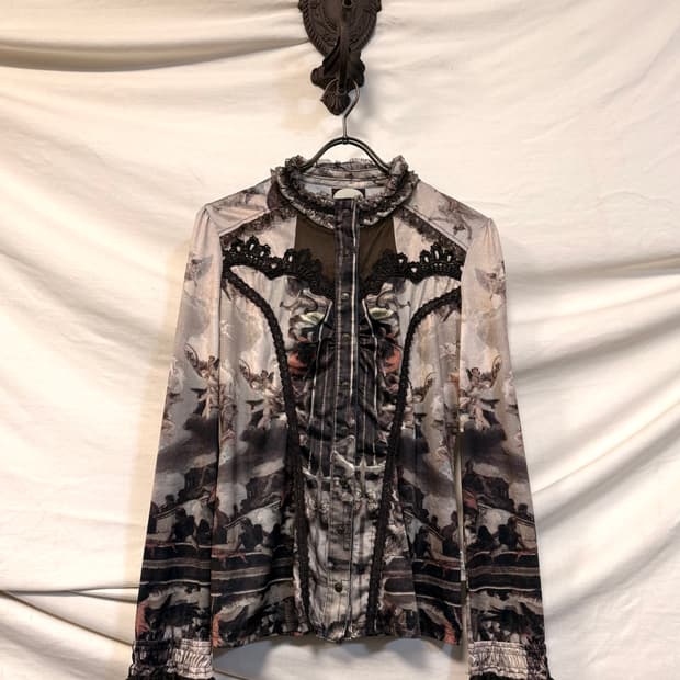 Ozz On Lace Detail Shirt