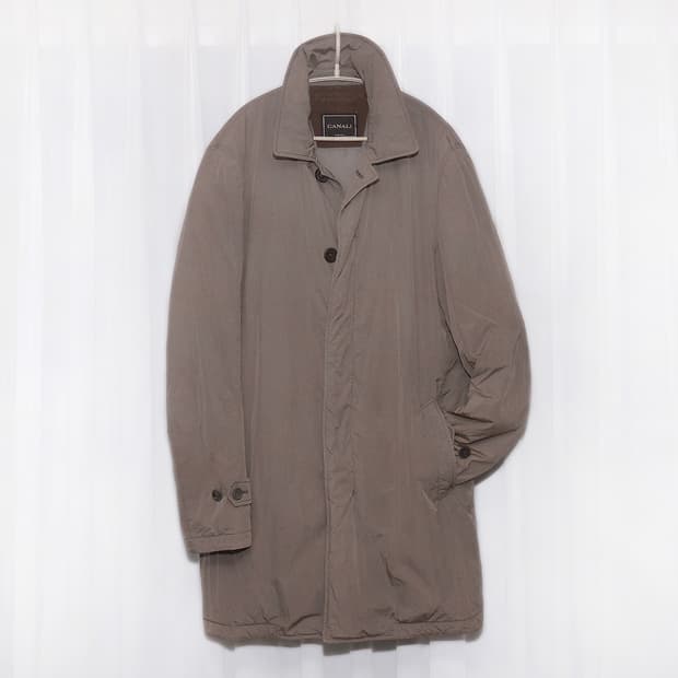 까날리 이태리 테크쉘 구스다운 클래식 패딩 코트 (50 / 100+)