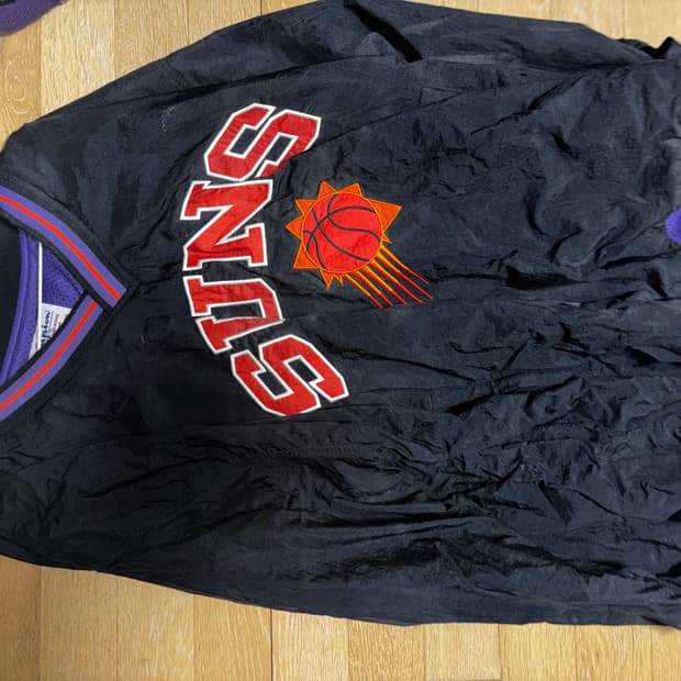 챔피온 선즈 바람막이 블랙