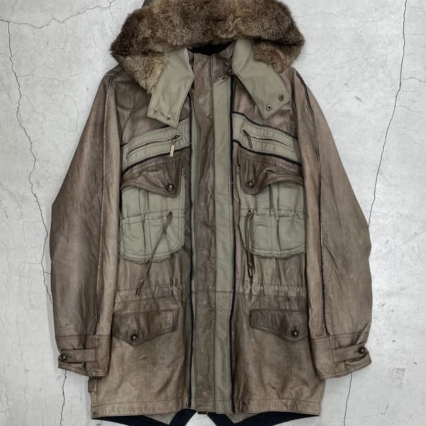 Roberto Cavalli 2003 Leather Jacket