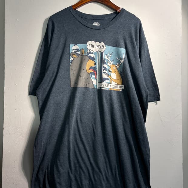 만원샵) 빈티지 반팔티 2XL C344