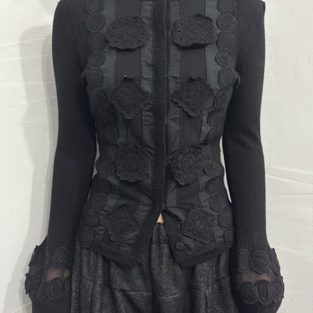 hiroko bis design cardigan