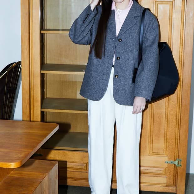 디애퍼처 Bayer Pants 아이보리