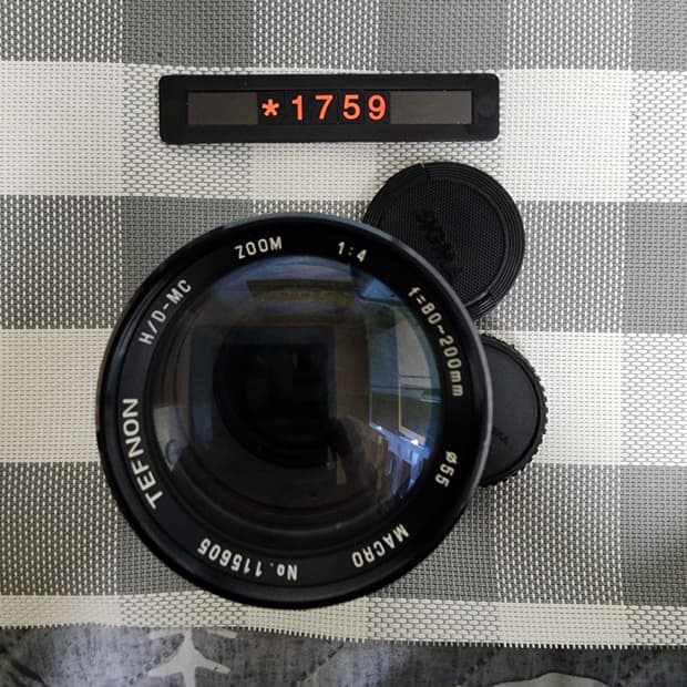 미놀타 마운트 TEFNON 80-200mm 줌렌즈