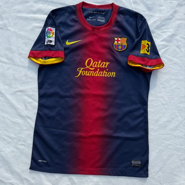 Nike 12-13 Fc Barcelona 바르셀로나 홈 유니폼