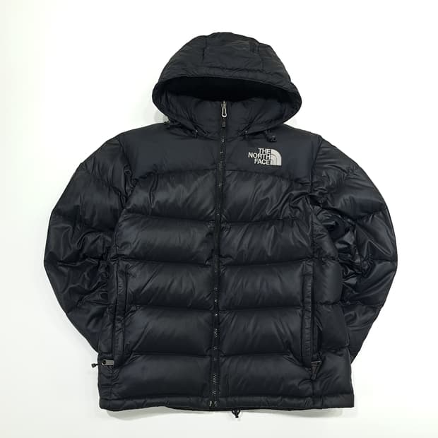CN965 S 노스페이스 700필 블랙 구스다운 패딩 자켓 점퍼