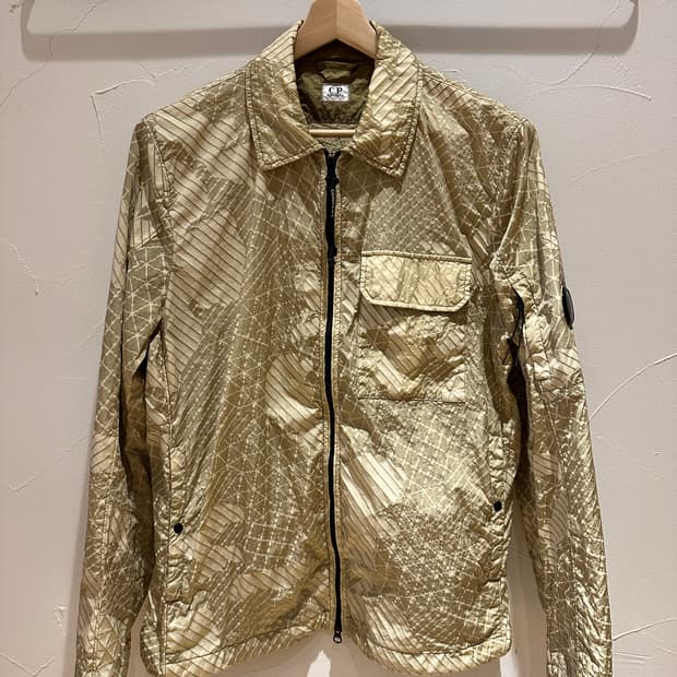 C. P. COMPANY 카모 넷 암 렌즈 셔츠 자켓