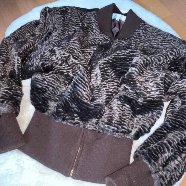 Vintage fur jacket 