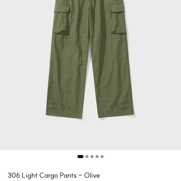 마이라이브러리 306 카고바지 L사이즈