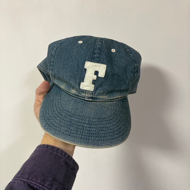 [os]풀카운트 6843hw 인디고워싱 데님 볼캡