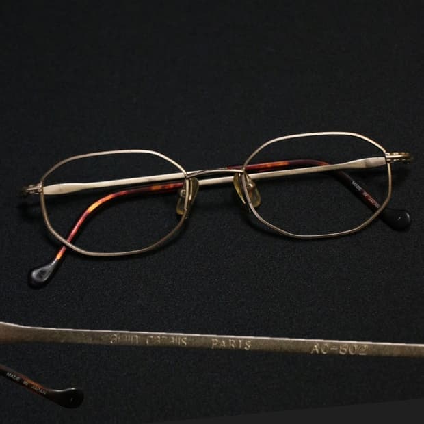 Alain Cazalis Paris 일제 금테 안경