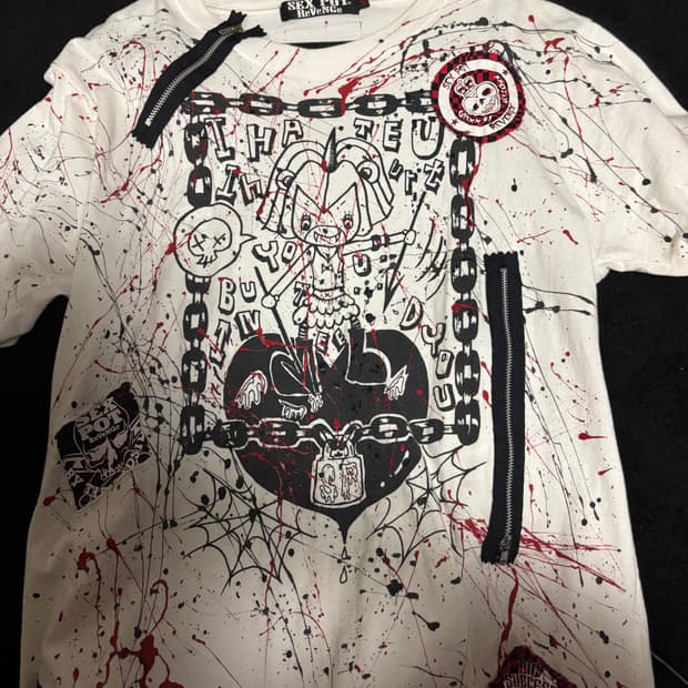 섹스팟리벤지 펑크 반팔