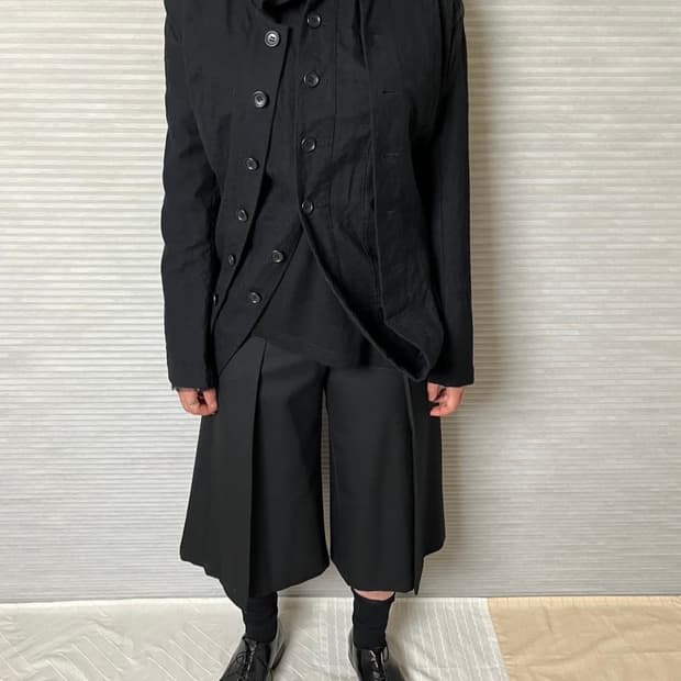 (삽니다) 준야 와타나베 트위스트 레이어드 자켓