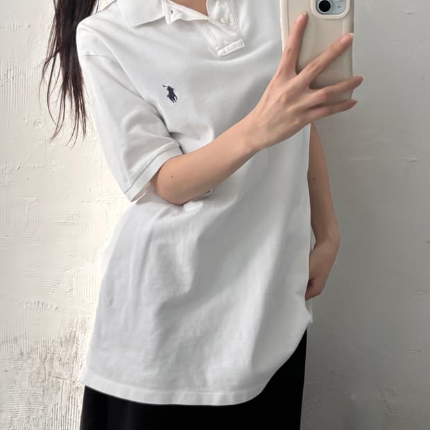 Polo 폴로 랄프로렌 신형 화이트컬러 PK카라티 