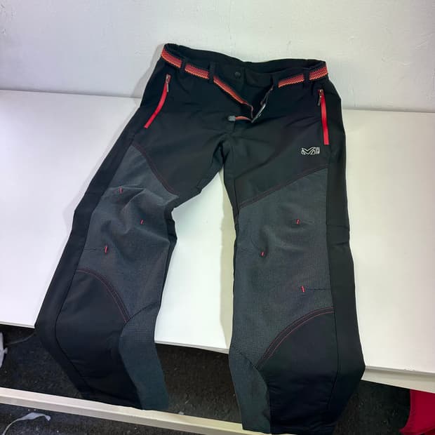 우먼M 밀레 블랙 나일론 등산팬츠