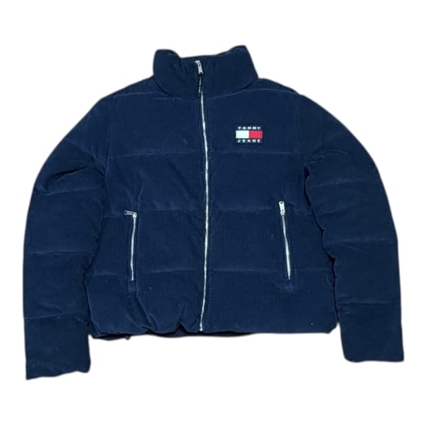 (W) 타미진스 대장급 코듀로이 숏 푸퍼 패딩