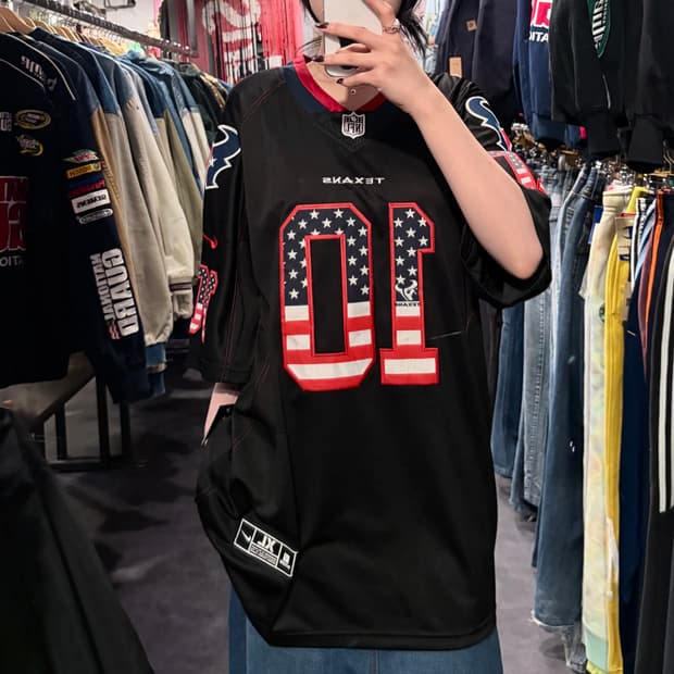 [IM] NFL X NIKE 휴스턴 텍산스 No.10 HOPKINS 블랙