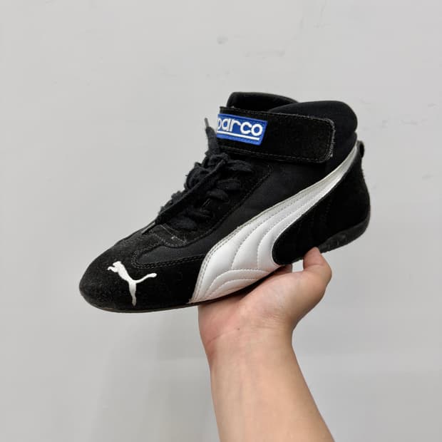 puma sparco 레이싱 미드 슈즈
