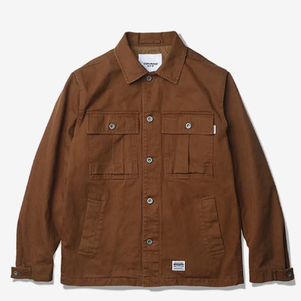 에스피오나지 stack HBT 4p 자켓 tan brown