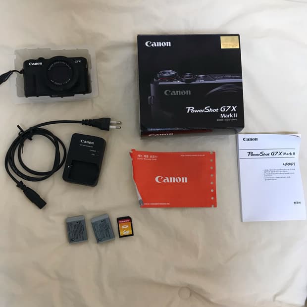 캐논 파워샷 g7x mark2