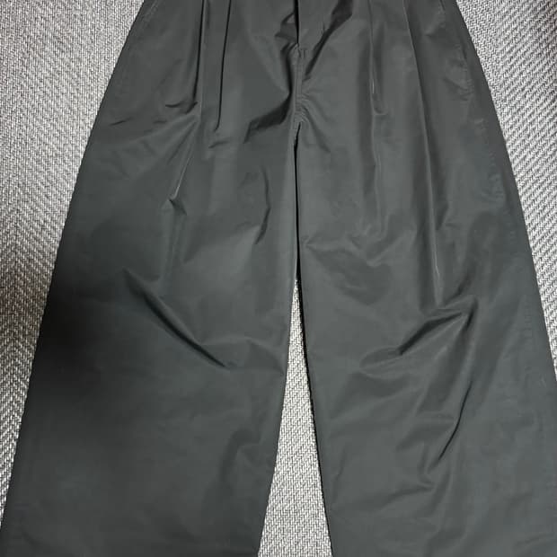 아모멘토 투턱 와이드 팬츠 M