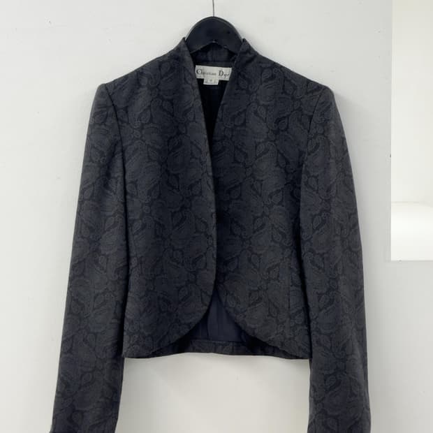 크리스챤 디올 자카드 자켓
