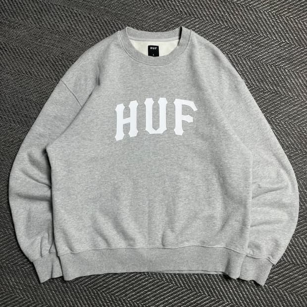 HUF 아치로고 크루넥 맨투맨o 5272