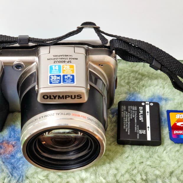 무료배송)올림푸스 SP-800UZ 빈티지 디카
