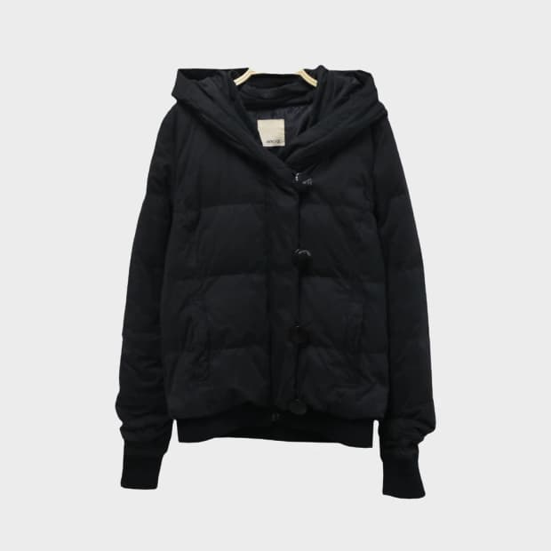 마우지 후드 다운 패딩 62519