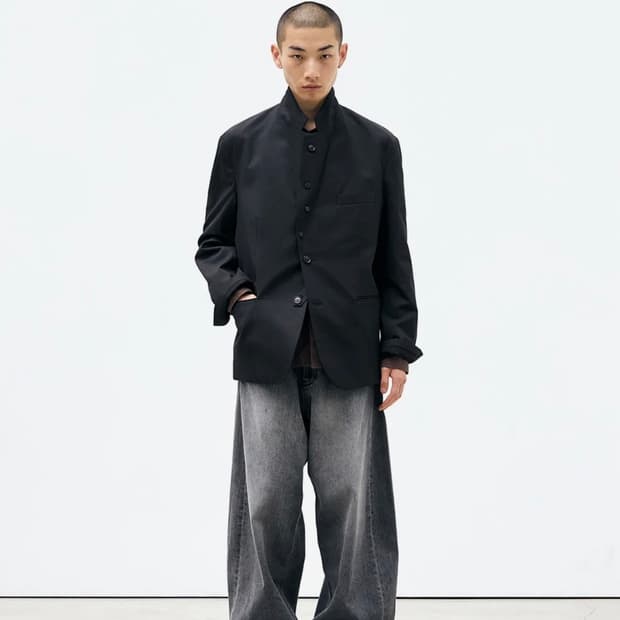 해칭룸 Tailored Jacket Black -4